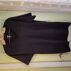 Men's Stafford Performance V-neck black medium t-shirt